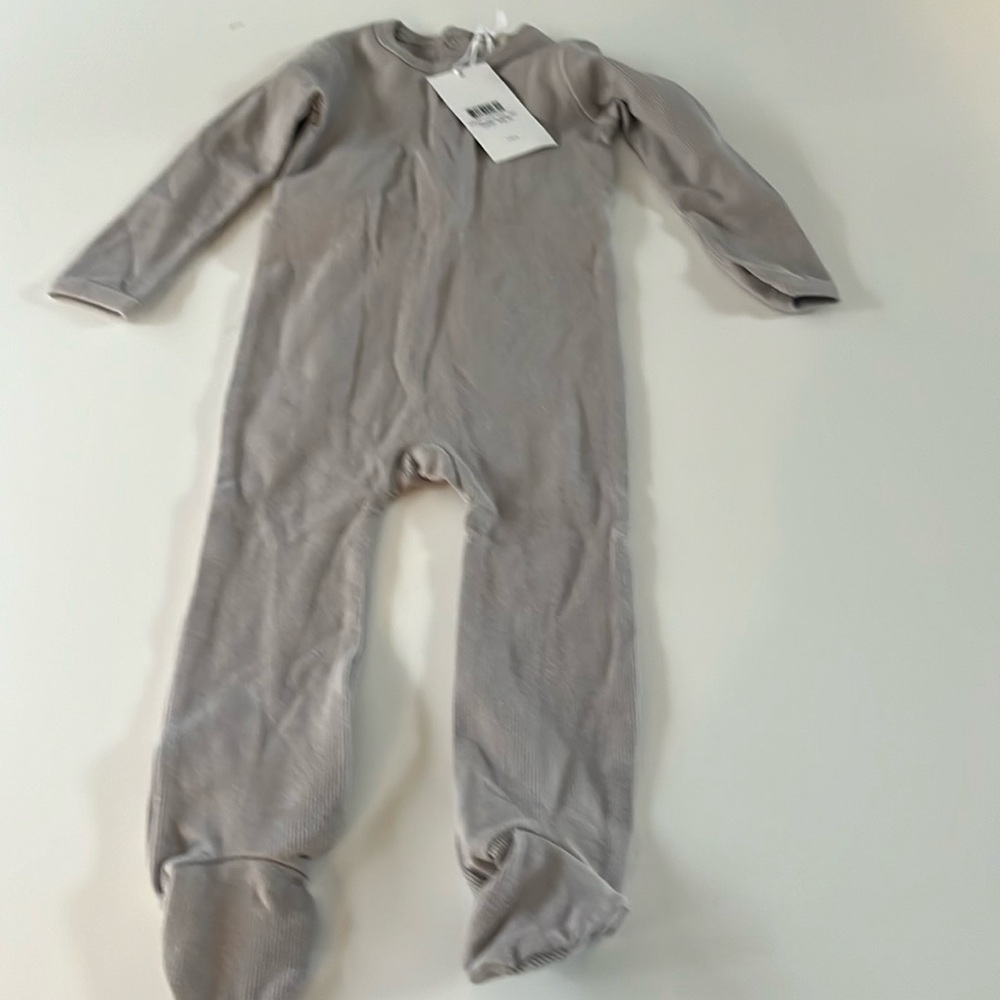 lil legs baby ribbed footie size 18 month